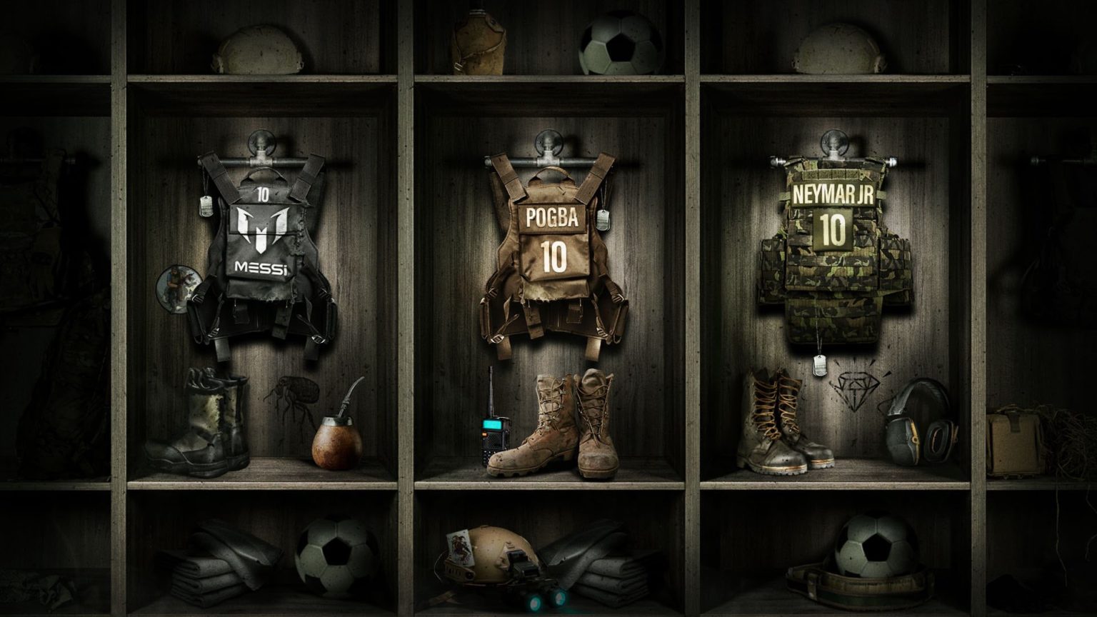 Pogba, Neymar e Messi estão vindo para Modern Warfare 2