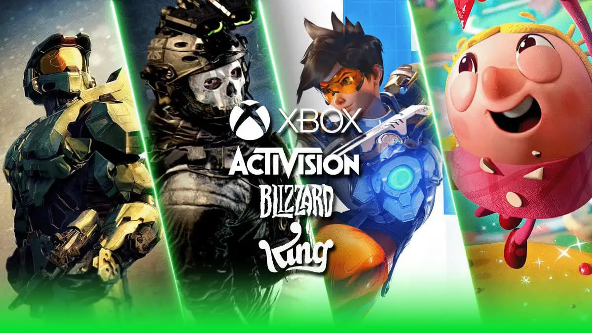 Microsoft viert de overname van Activision Blizzard