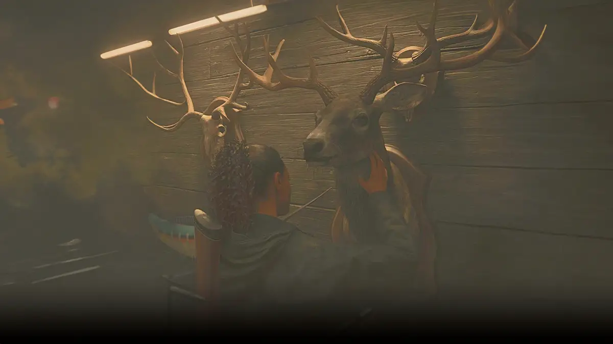 Alan Wake 2 – localizações de cabeças de cervo taxidermia