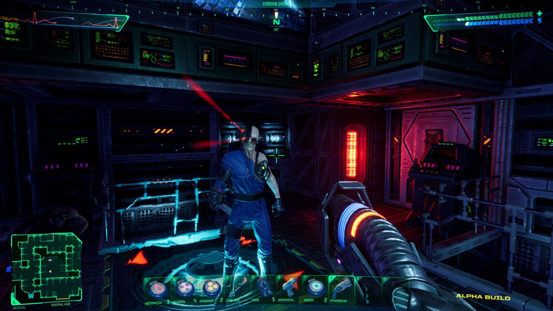 《System Shock》重制版将于 2022 年推出，以下是 15 张游戏内图像。