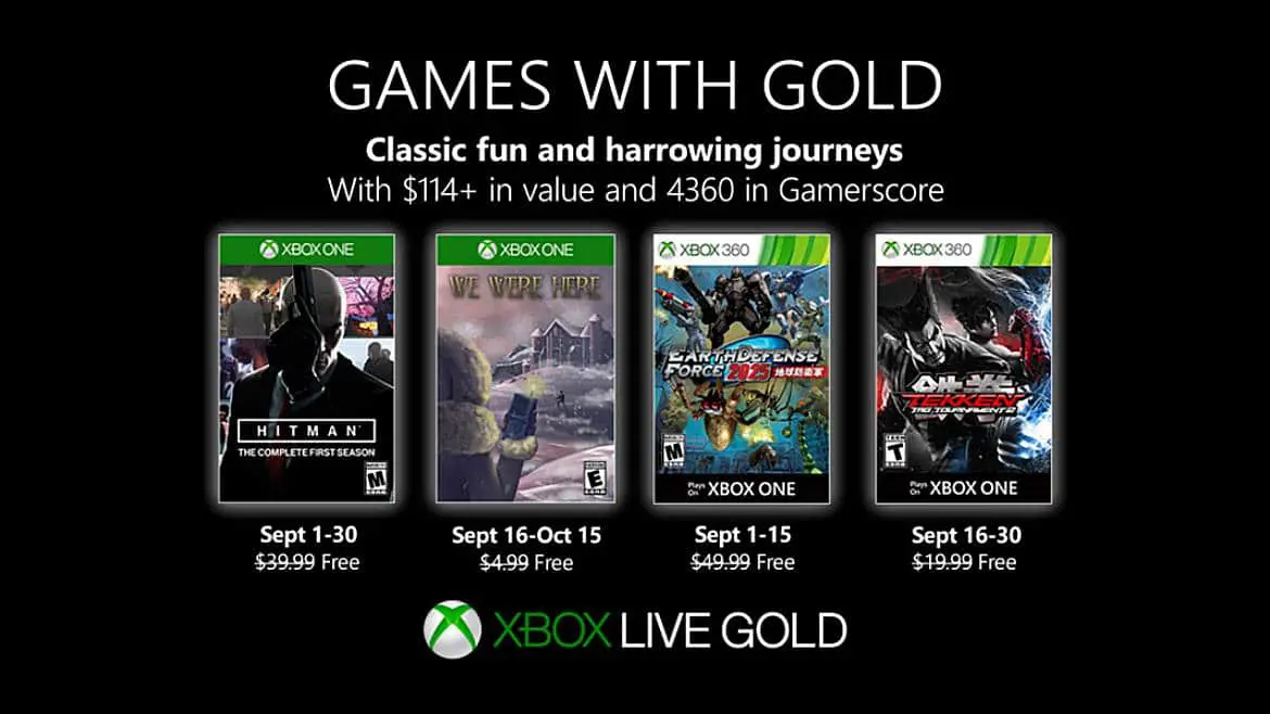 2022 年 XNUMX 月のゴールド ゲームが含まれる Xbox ゲーム。