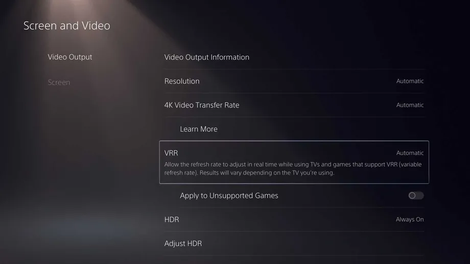 PS5's new variable refresh rate (vrr) feature is coming soon!
