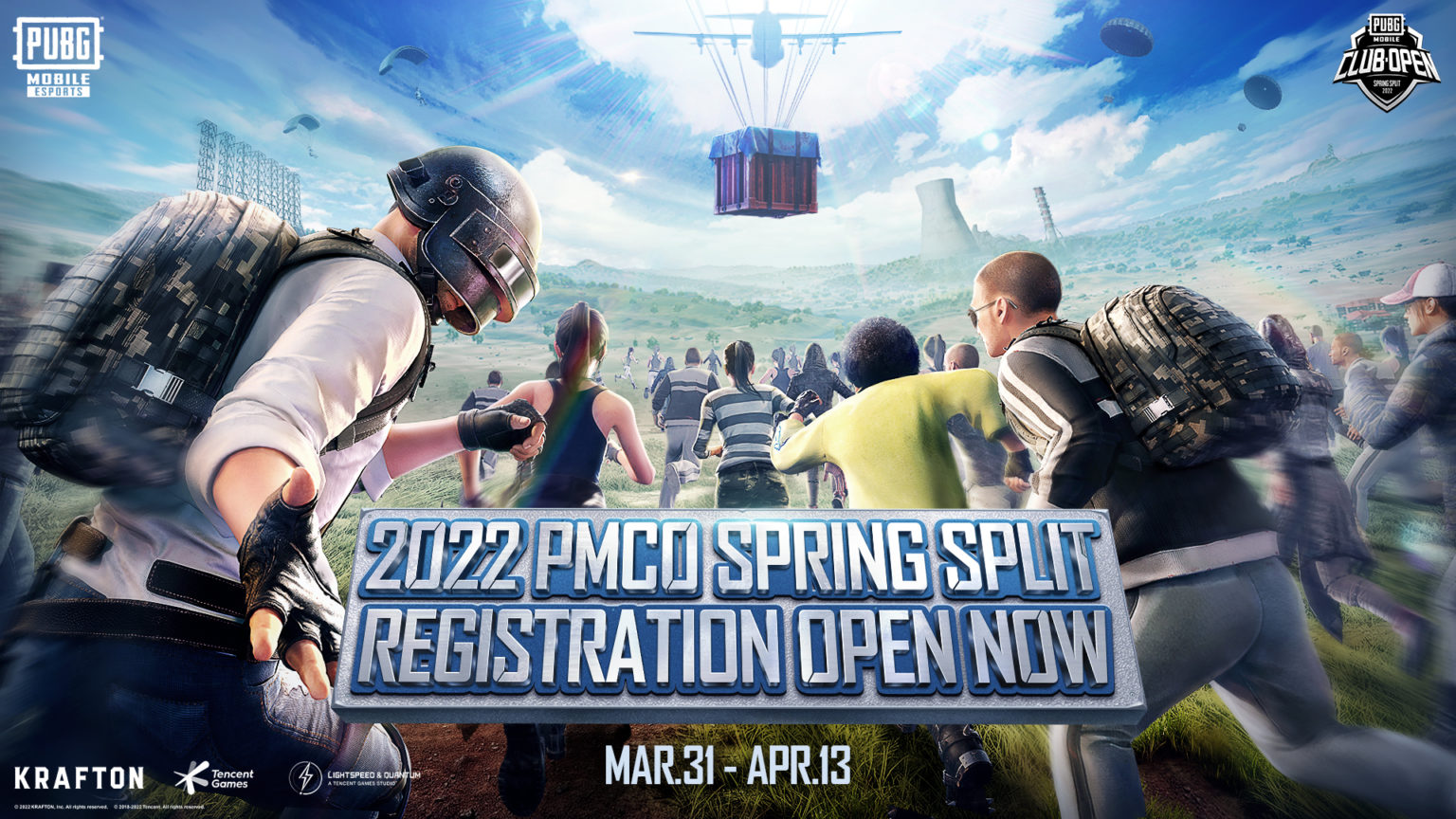 As inscrições do PMCO Spring 2022 para aspirantes a jogadores profissionais começarão em 31 de março!