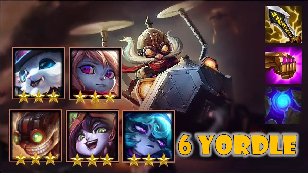 How to play yordle comp in tft set 6.5?