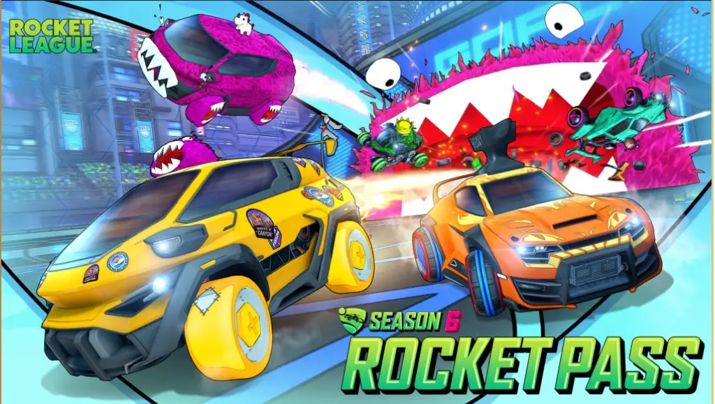 A 6ª temporada da Rocket League começará em 9 de março!