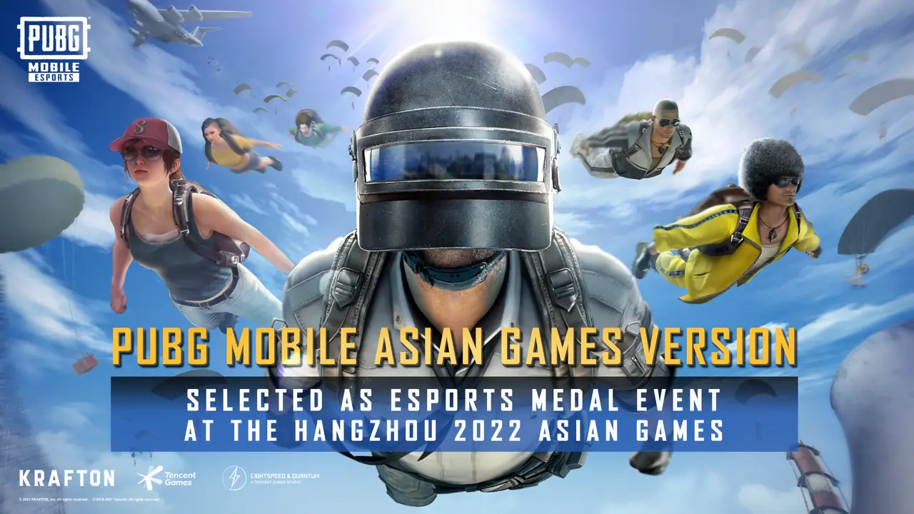 Mobiele Pubg-teams zullen strijden op hun doel- en racevaardigheden tijdens de Aziatische Spelen van 2022!