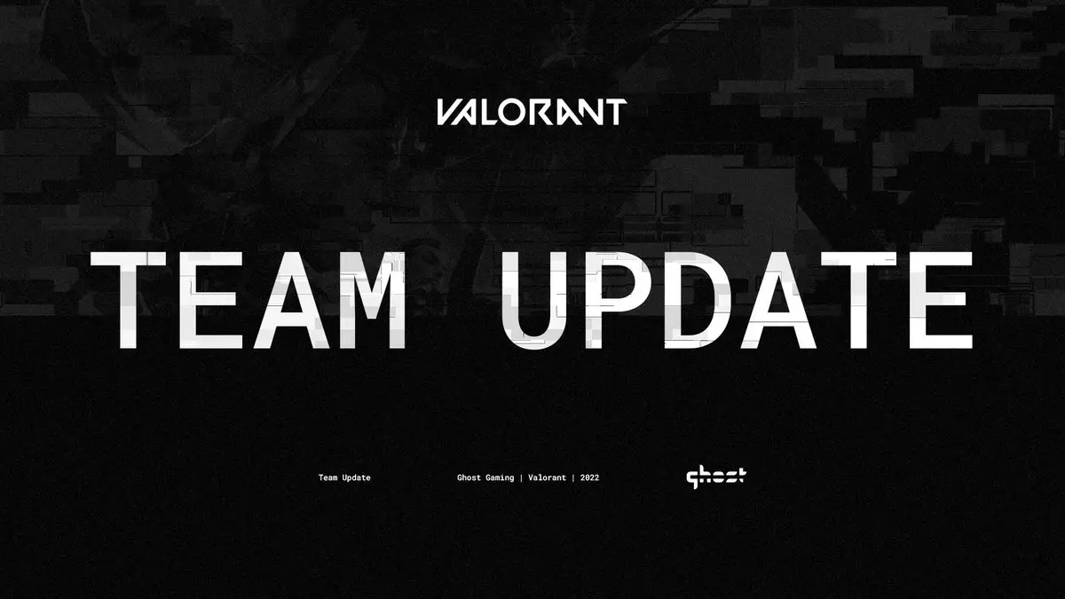 Ghost Gaming adicionará Aproto à sua lista de Valorant!