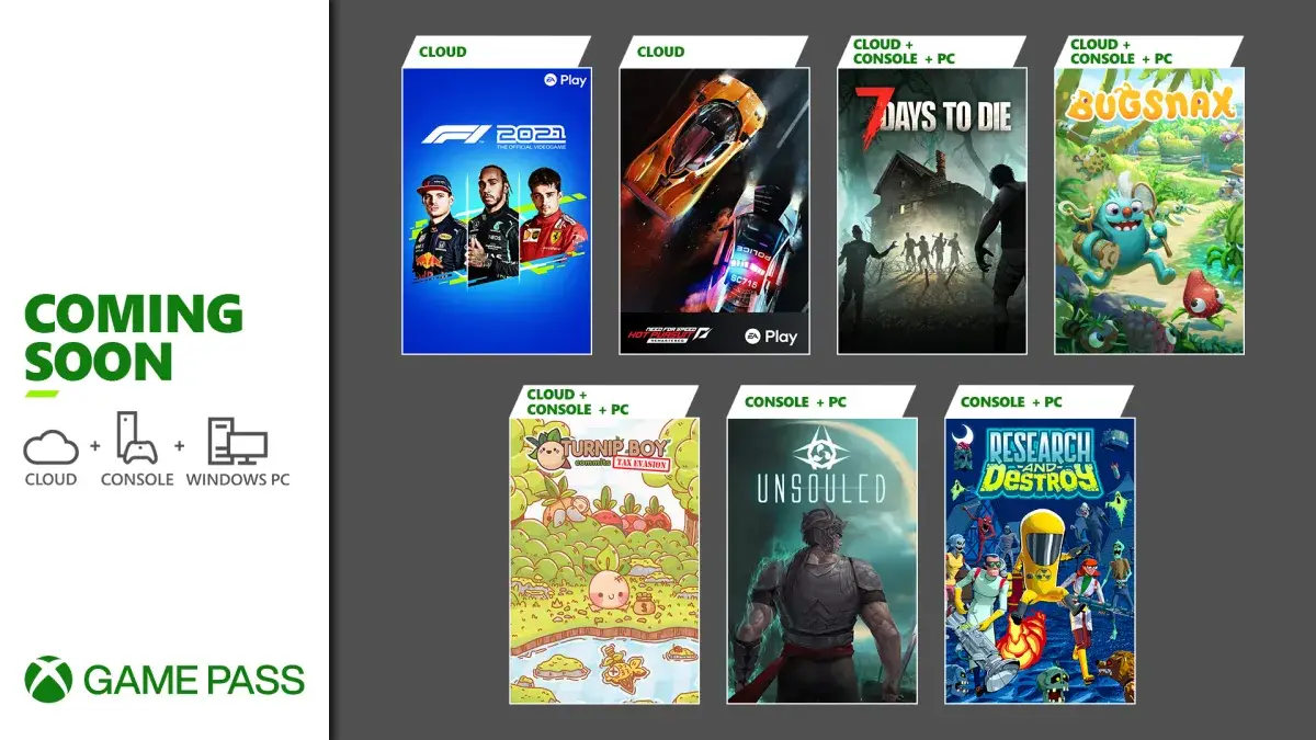 Games coming to Xbox Game Pass at the end of April 2022 have been announced