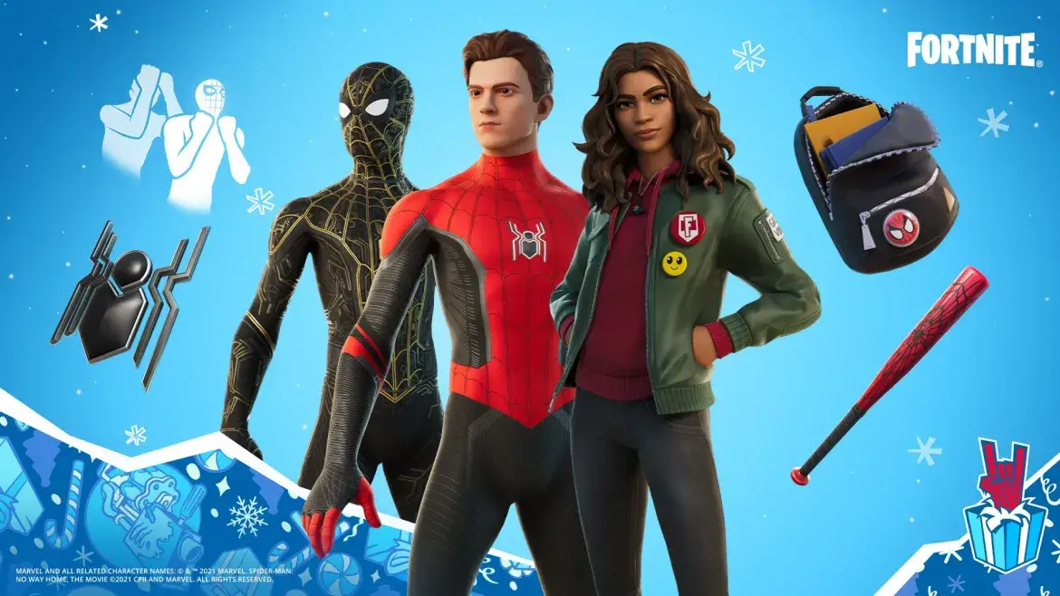 Skórki Spider-Man: No Way Home pojawią się w Fortnite