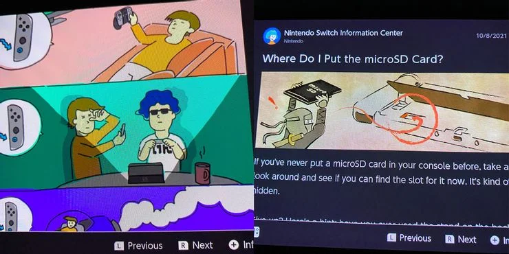 Nintendo actualiza dibujos animados educativos para Switch Oled