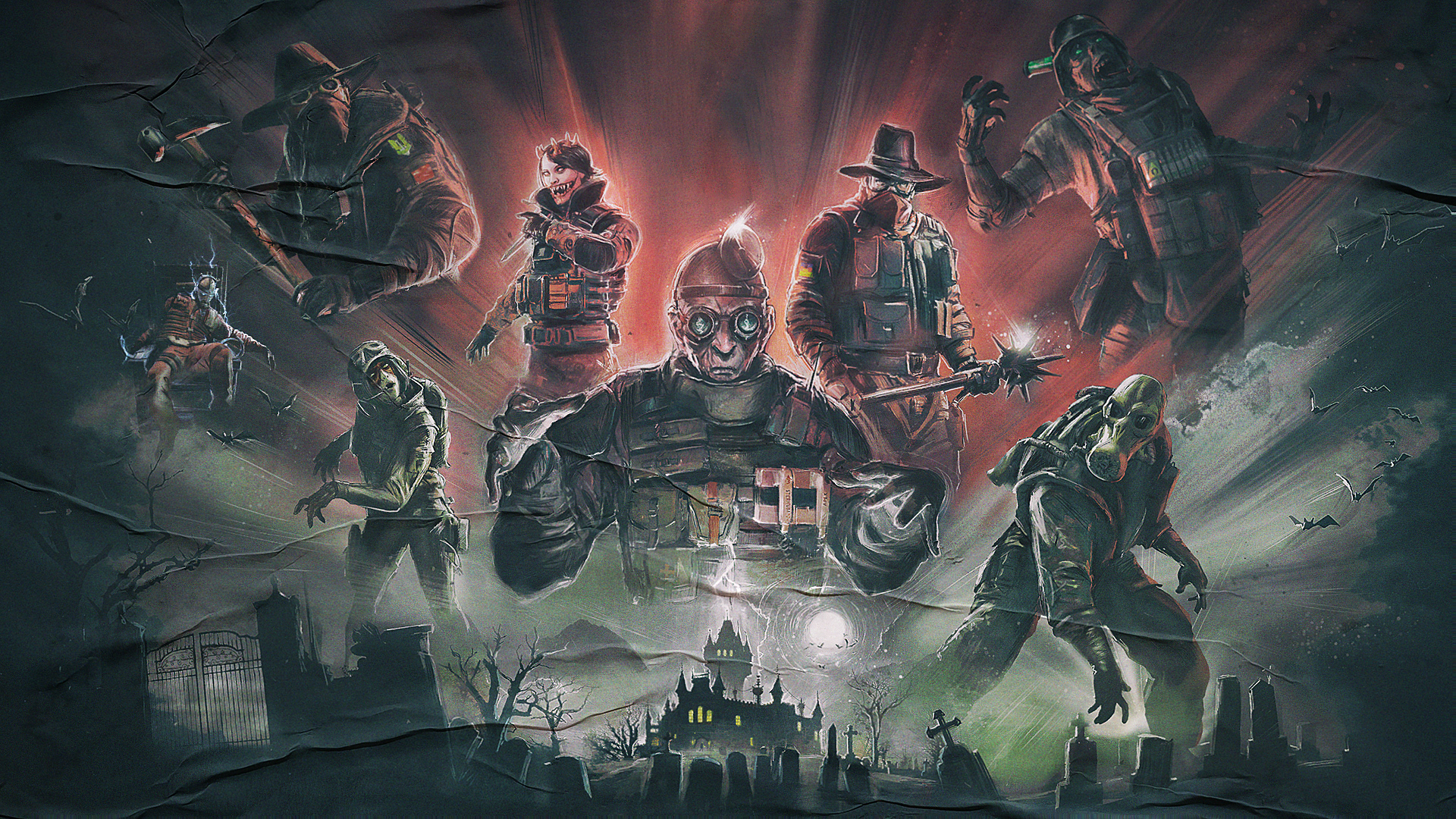 Хеллоуїнська подія веселки шість облог повертається з новими скінами монстрів.