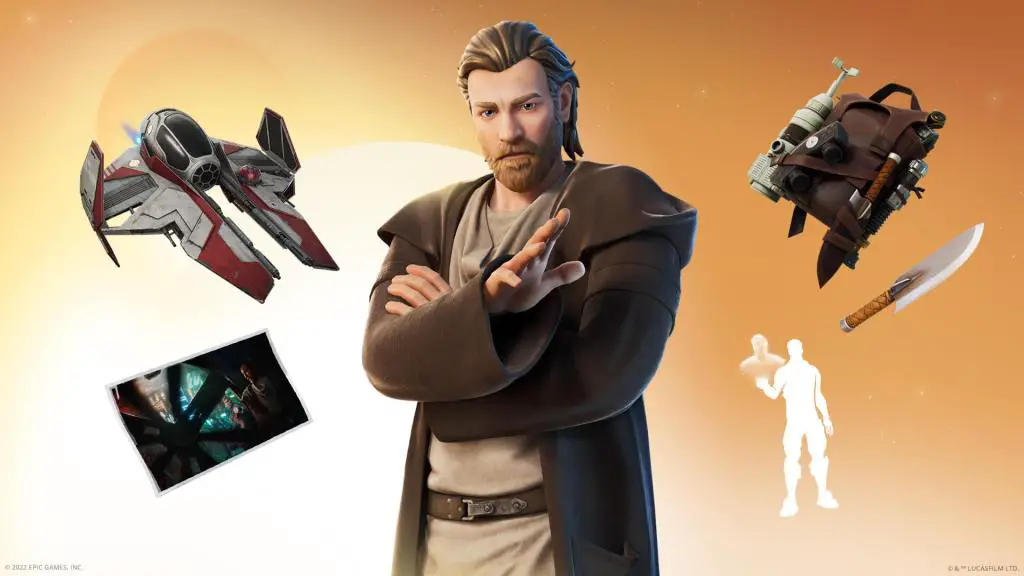 Obi-Wan Kenobi chegará a Fortnite na próxima semana