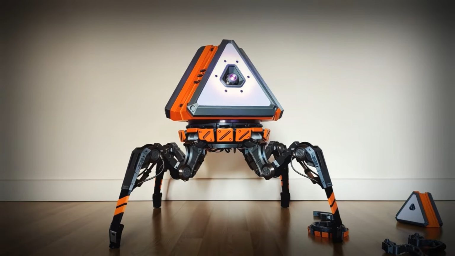 bir apex legends hayranı, gerçek boyutlu, yürüyen, robotik bir ganimet kene yarattı!