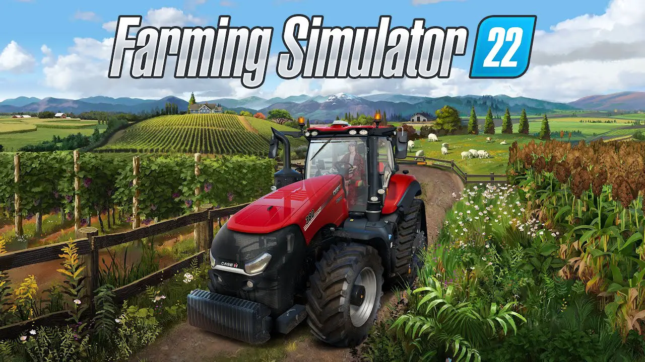 Farming Simulator 22 kondigde de bijenteelt aan met een trailer.