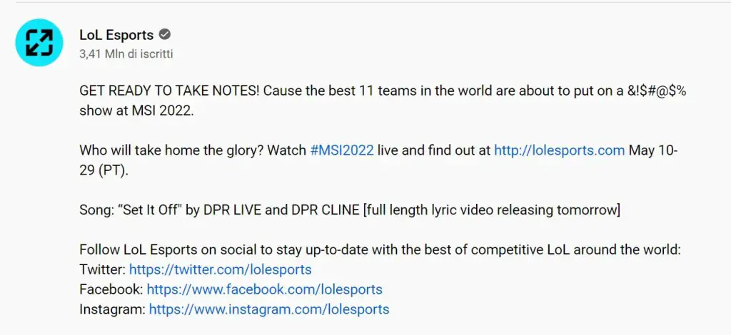 ライアットゲームズは、韓国アーティストのDPR LiveとDPR ClineによるMSI 2022の楽曲の可能性についてのヒントを公開しました。