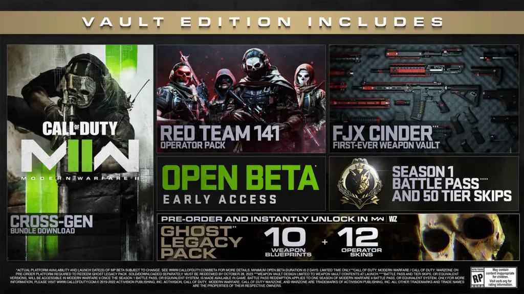 Call of Duty: Modern Warfare 2, pre-order bonuses and prices announced!