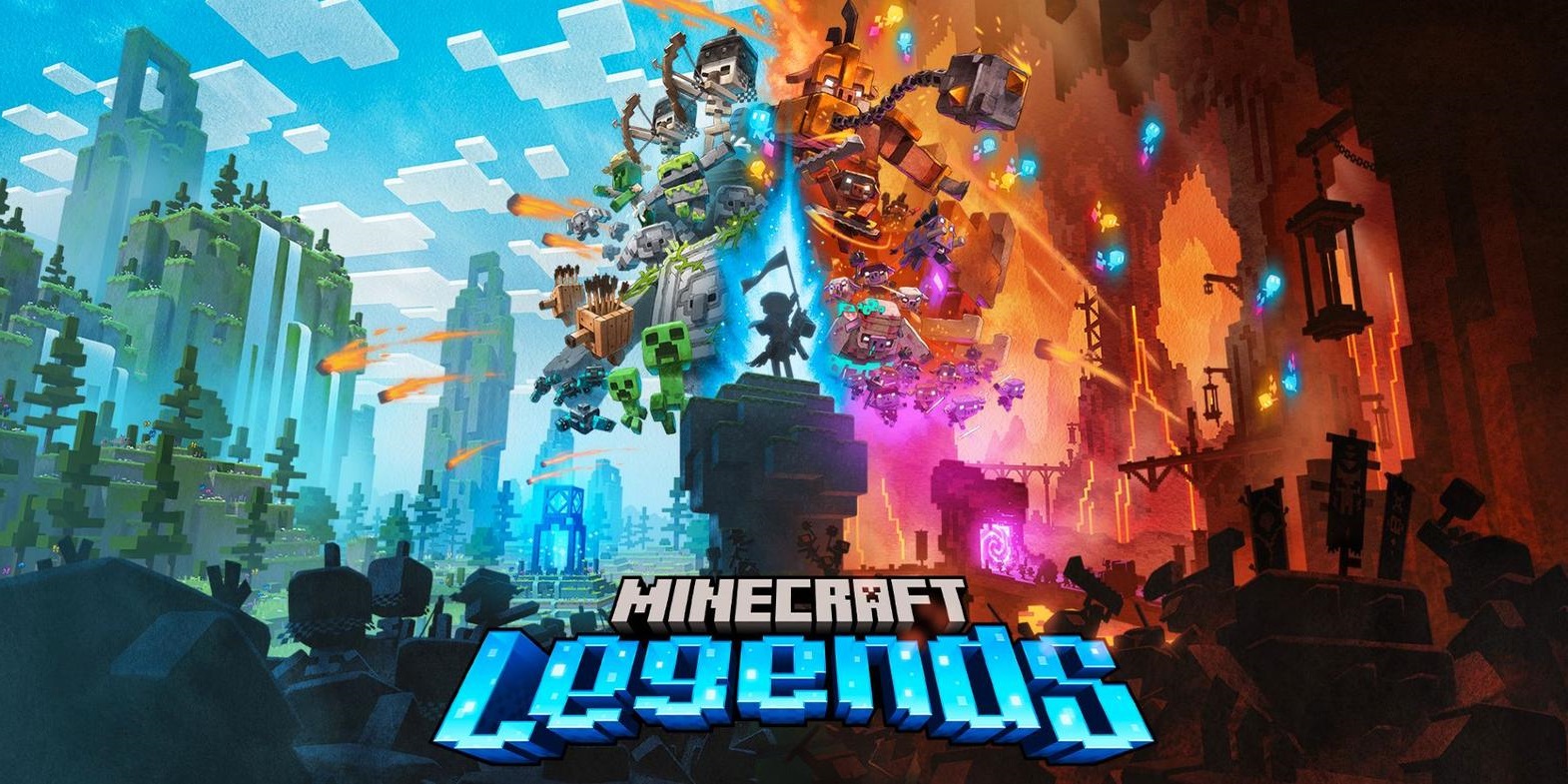 Släppdatumet för det nya action-strategispelet Minecraft Legends har tillkännages.