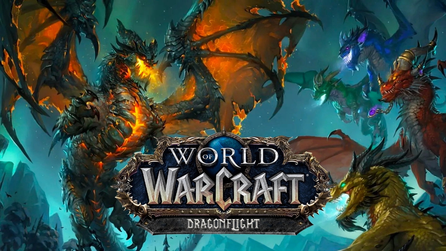 world of warcraft dragonflight pc game cover