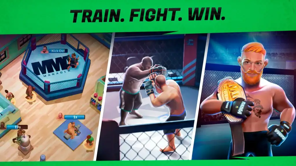 mma manager 2: ultimate fight is now on mobile devices
