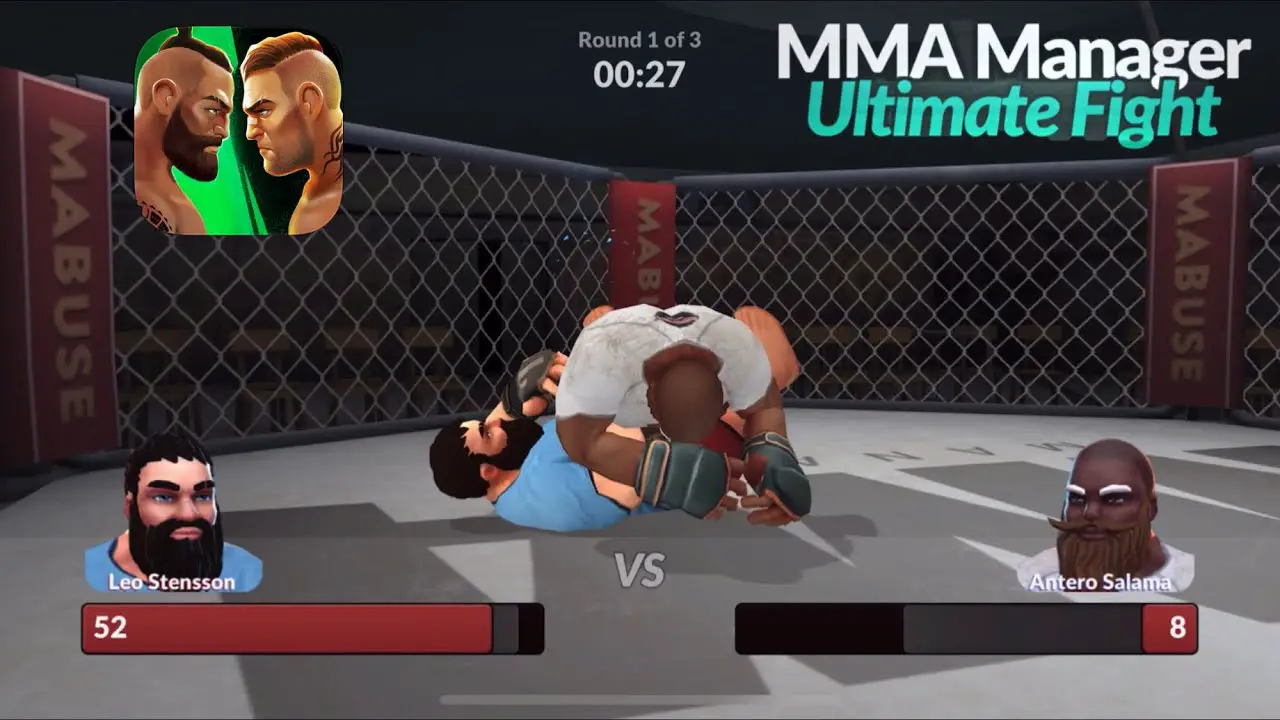 MMA Manager 2: Ultimate Fight kan nu spelas på mobila enheter!