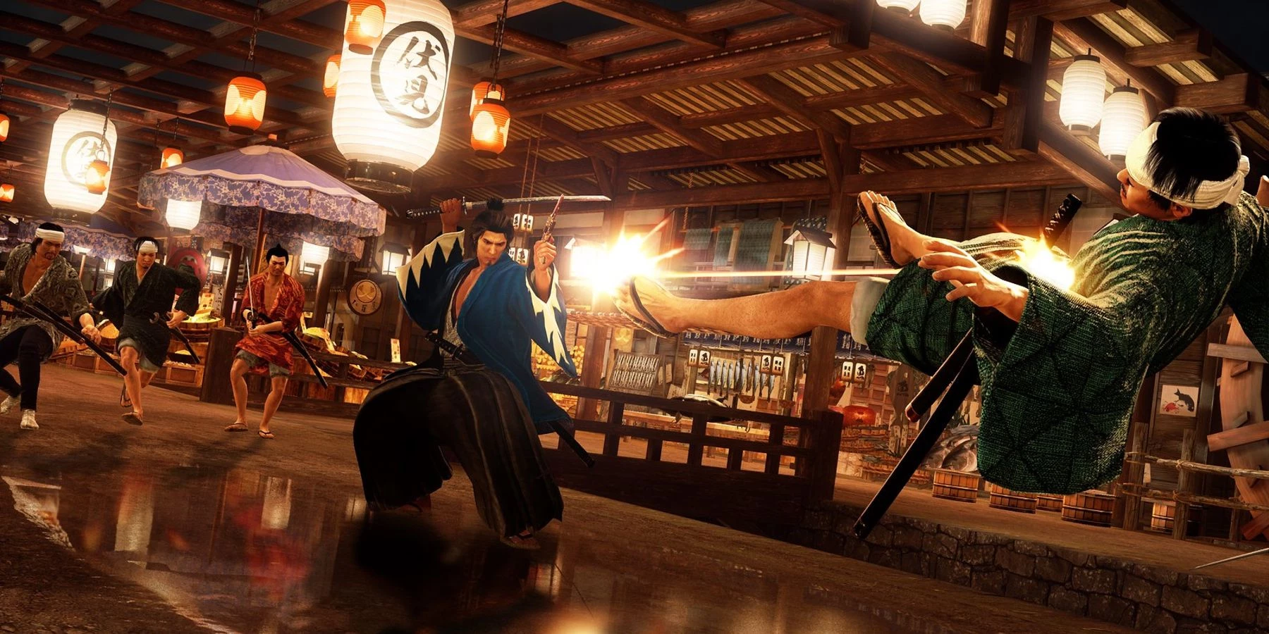 yakuza como un dragón: ishin fue anunciado durante el estado del juego