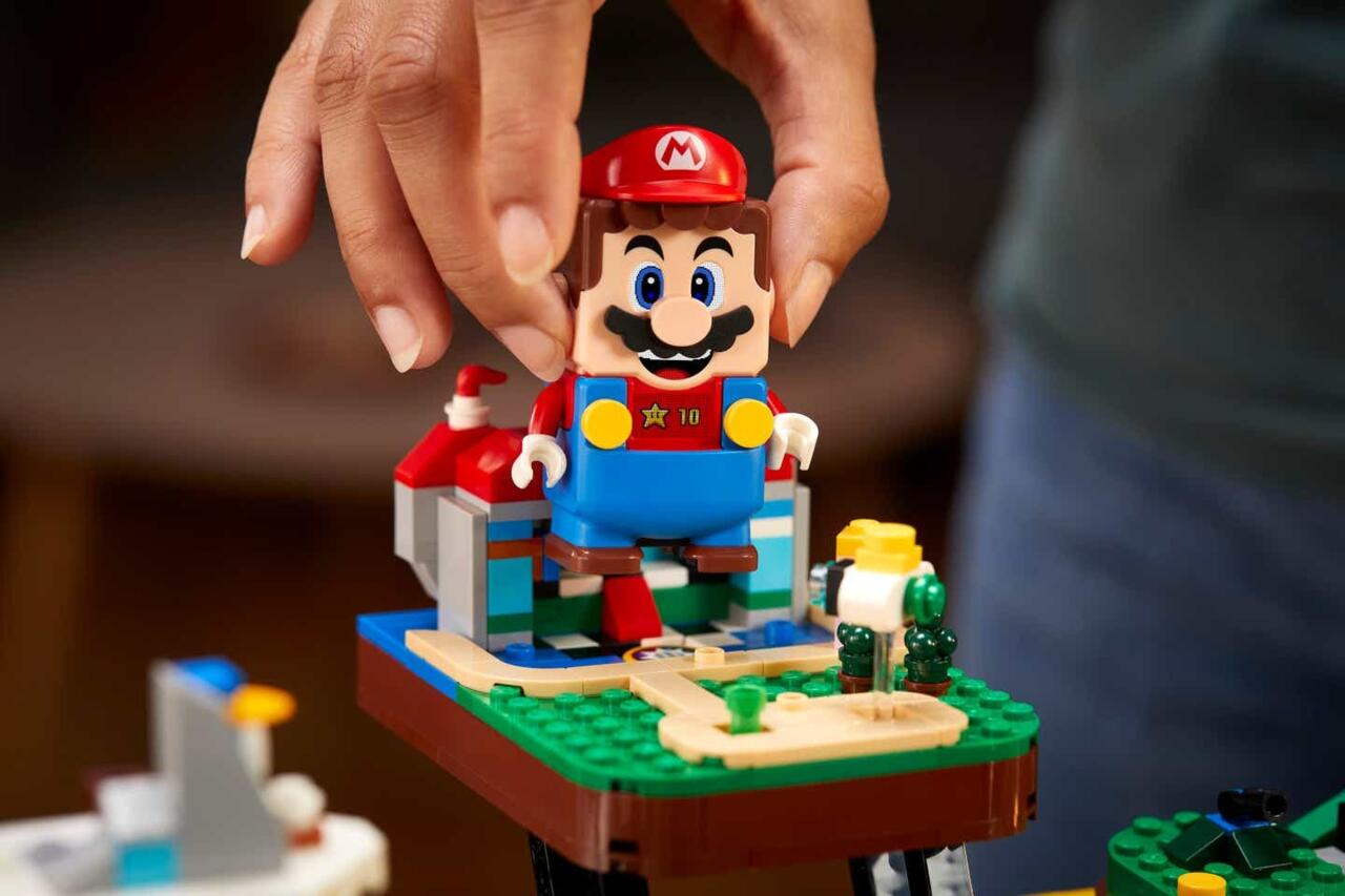 süper mario 64 lego blok seti i̇nanılmaz görünüyor!