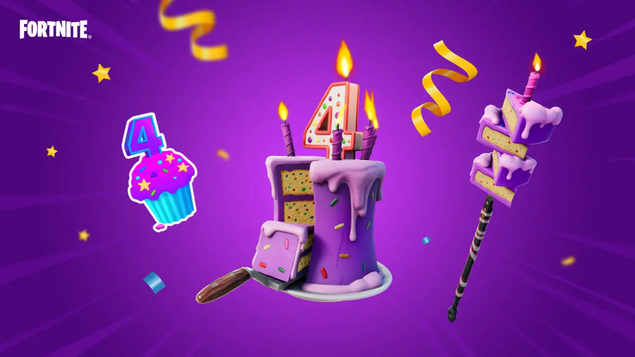 Fortnite Birthday Cake Locations: Where to Dance in Front of Different  Birthday Cakes (Season 9)