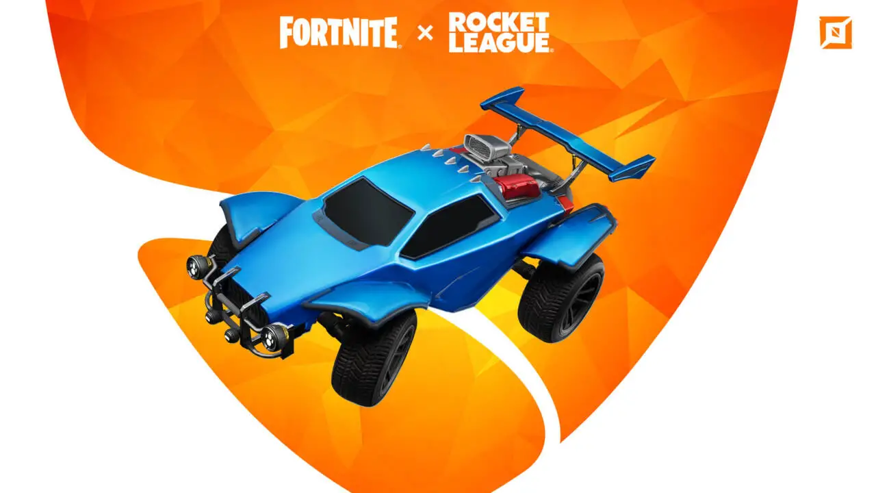 ¡Fortnite trae el auto de Rocket League al juego!