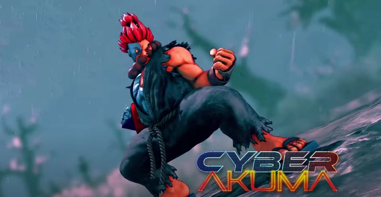 Cyber-Akuma está de volta como a nova skin de Street Fighter V: Champion Edition!