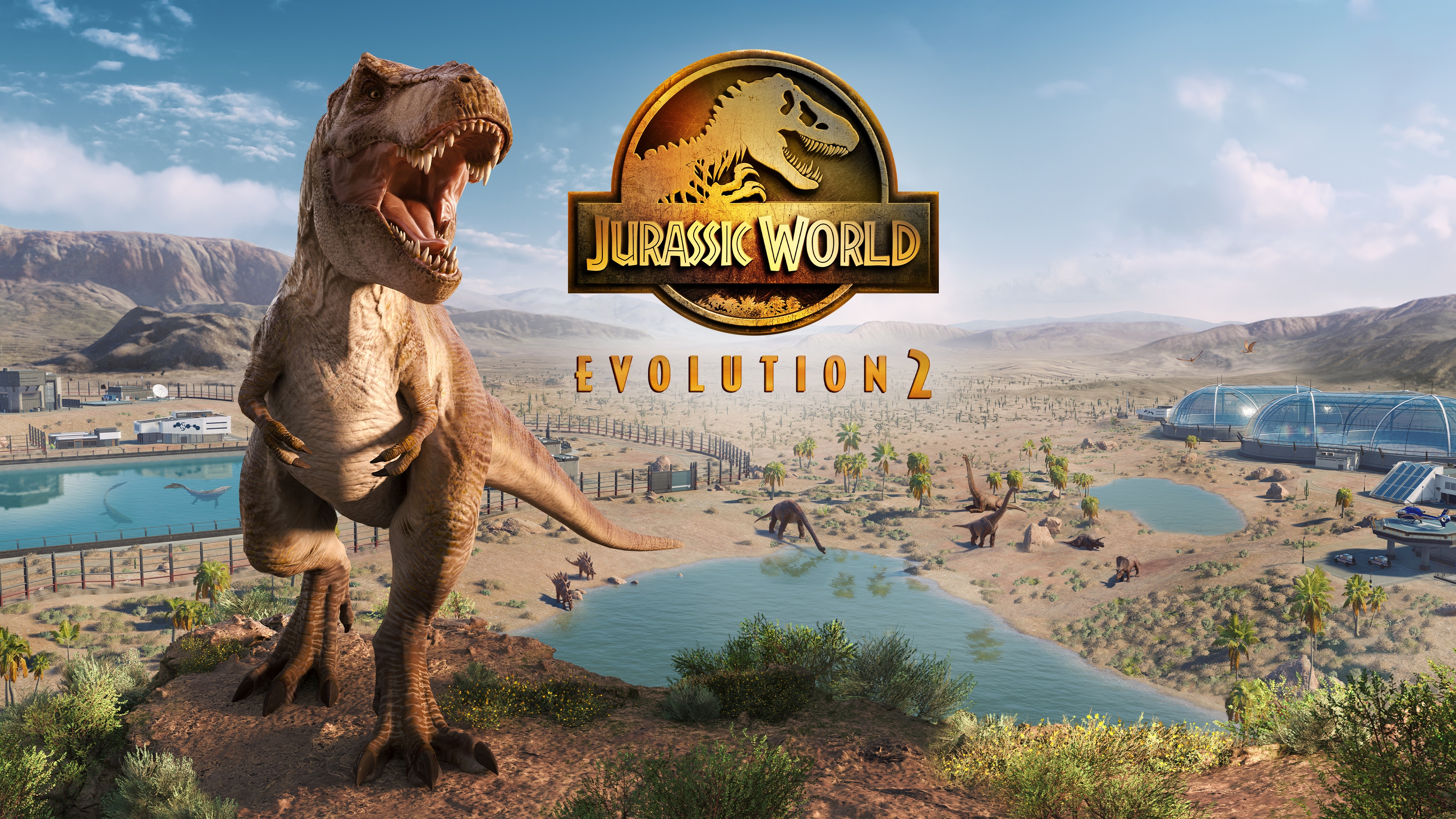 准备好在《侏罗纪世界：进化 2》中建造你自己的恐龙公园吧！