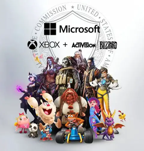 Fusione di Microsoft Activision