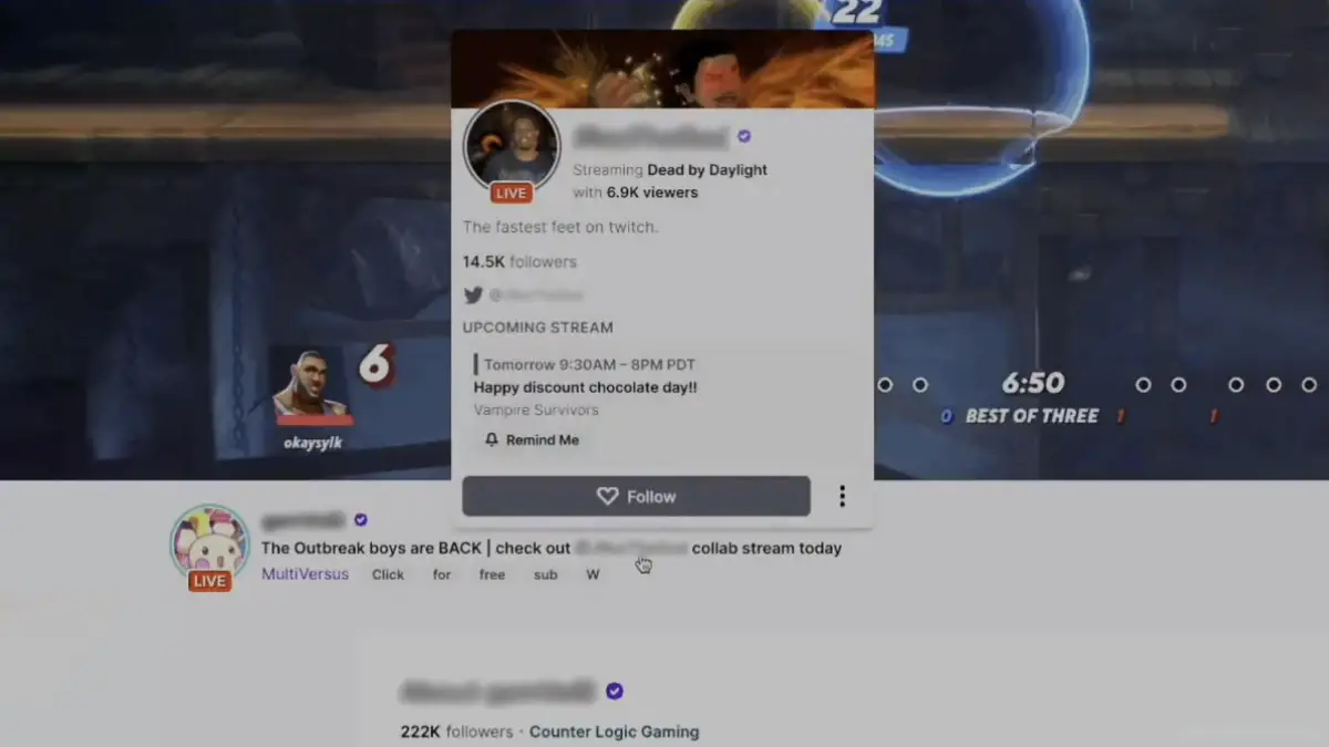 New features for twitch broadcasters!