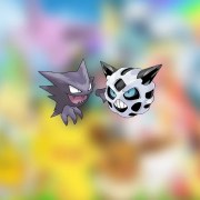 pokemon fan art combines haunter and glalie