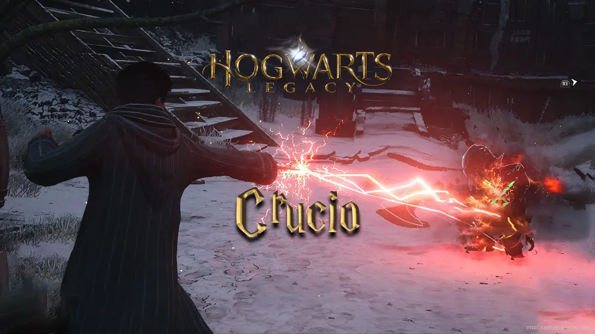 hur man får Hogwarts arv crucio cruciatus förbannelse