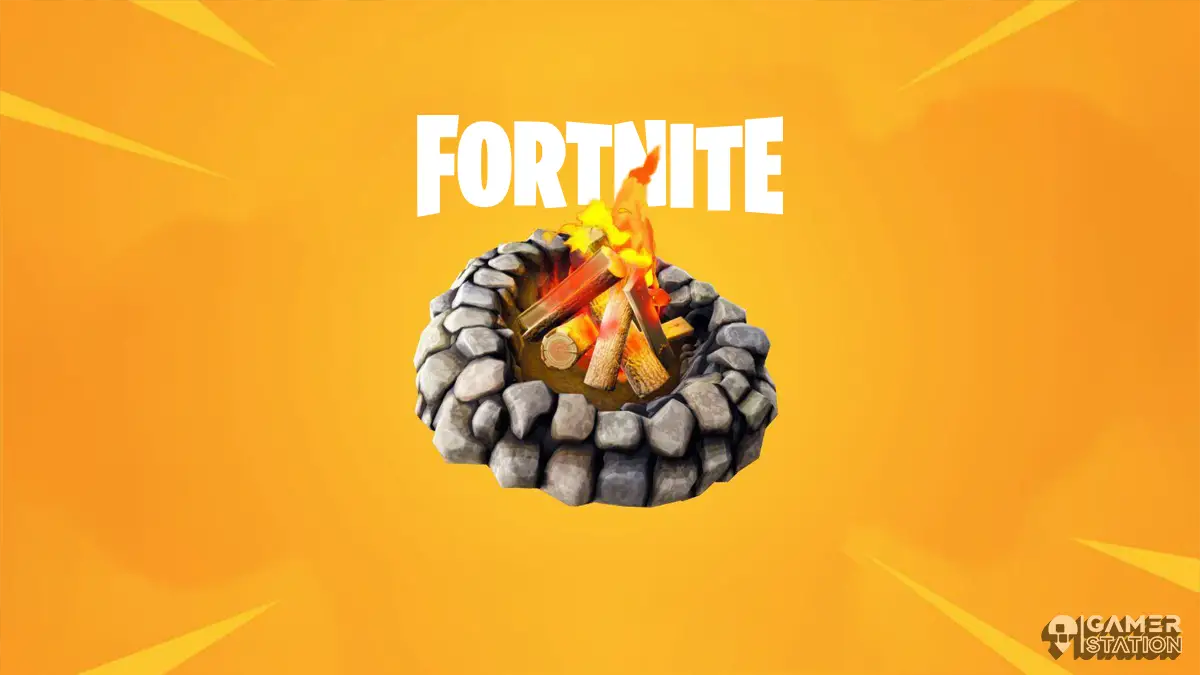 where to build three campfires in fortnite