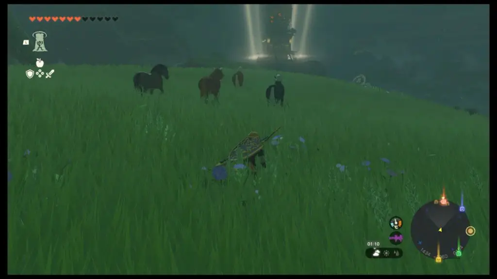 Comment attraper un cheval dans le jeu Zelda Tears of the Kingdom ?