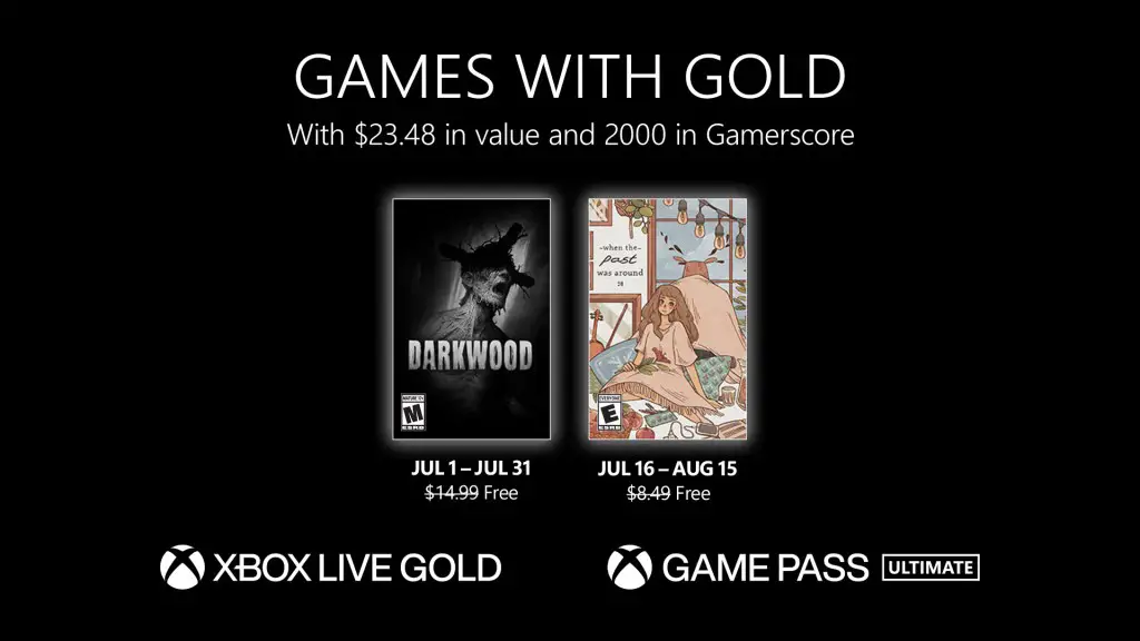 Xbox Gold and Ultimate free games announced (July 2023)