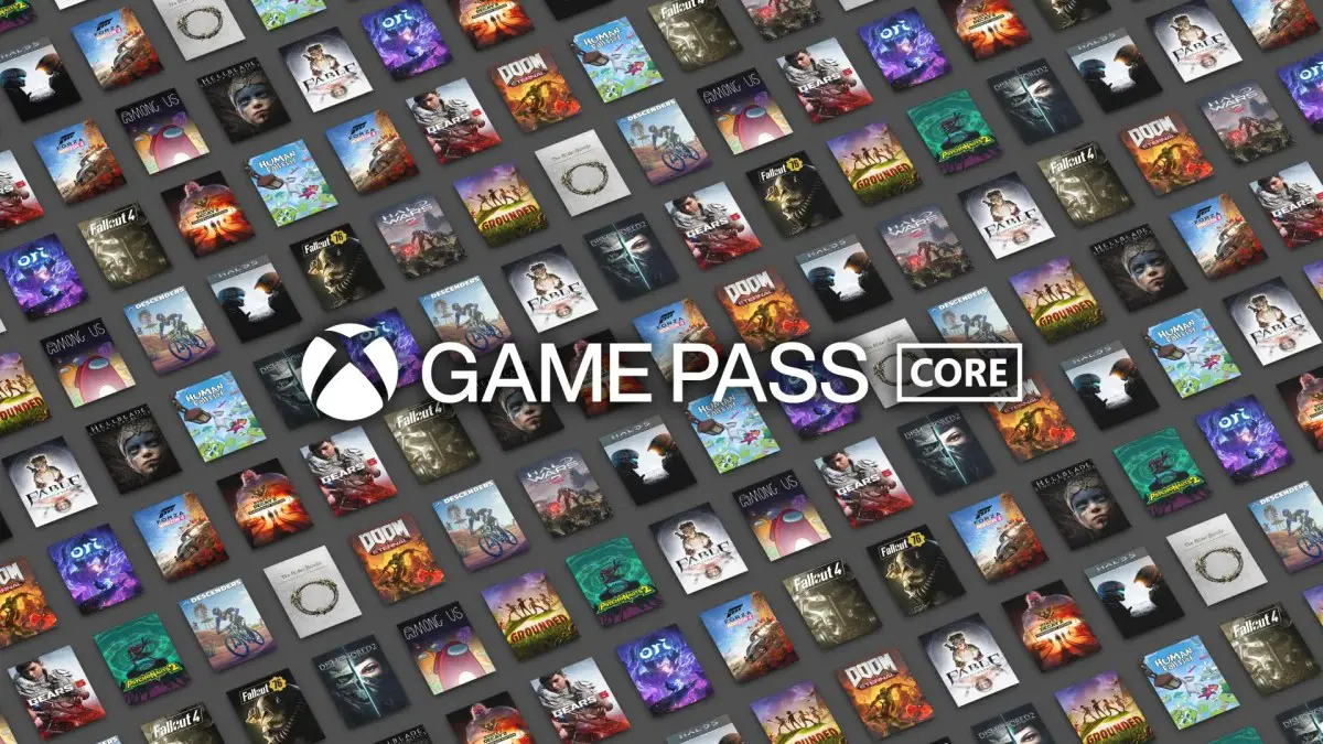 Xbox Game Pass Core oyun listesi
