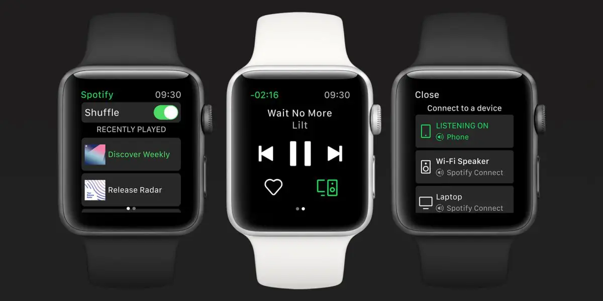 comment utiliser Spotify Apple Watch