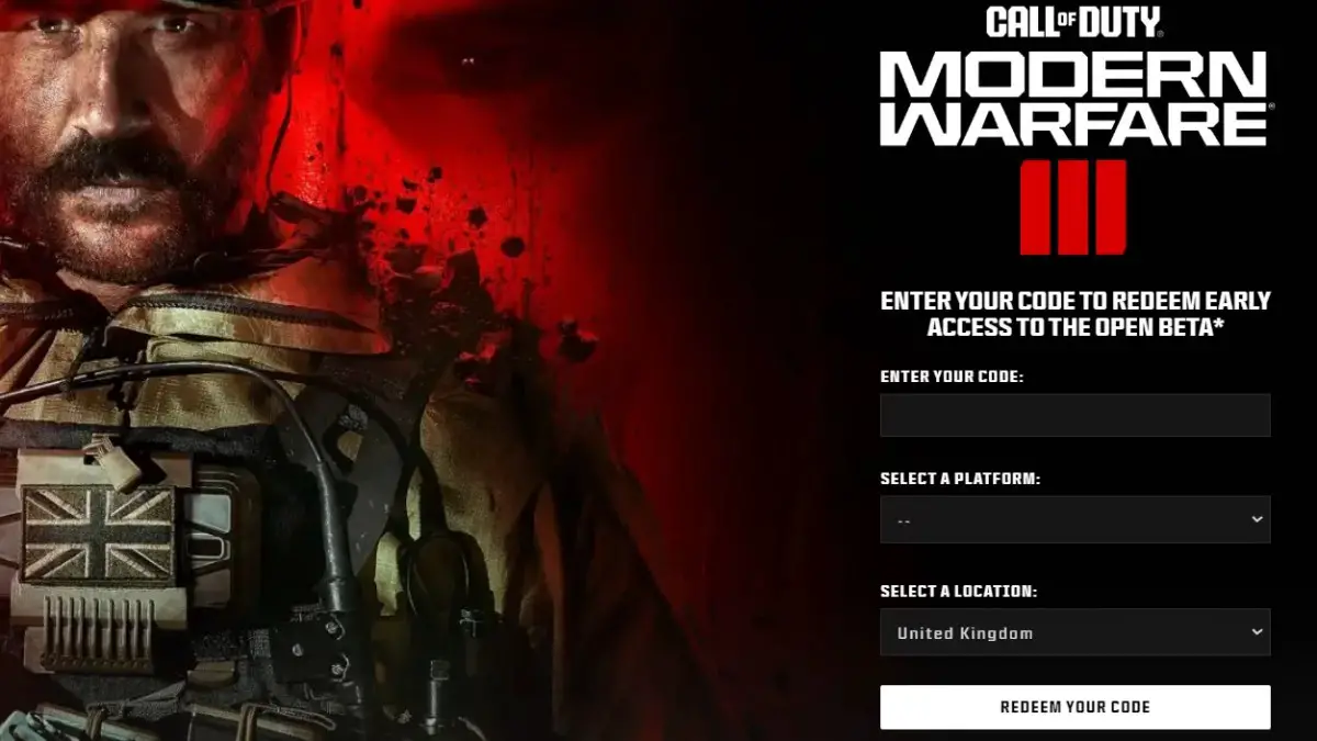 Modern Warfare 3 beta: data di rilascio, accesso anticipato e codici