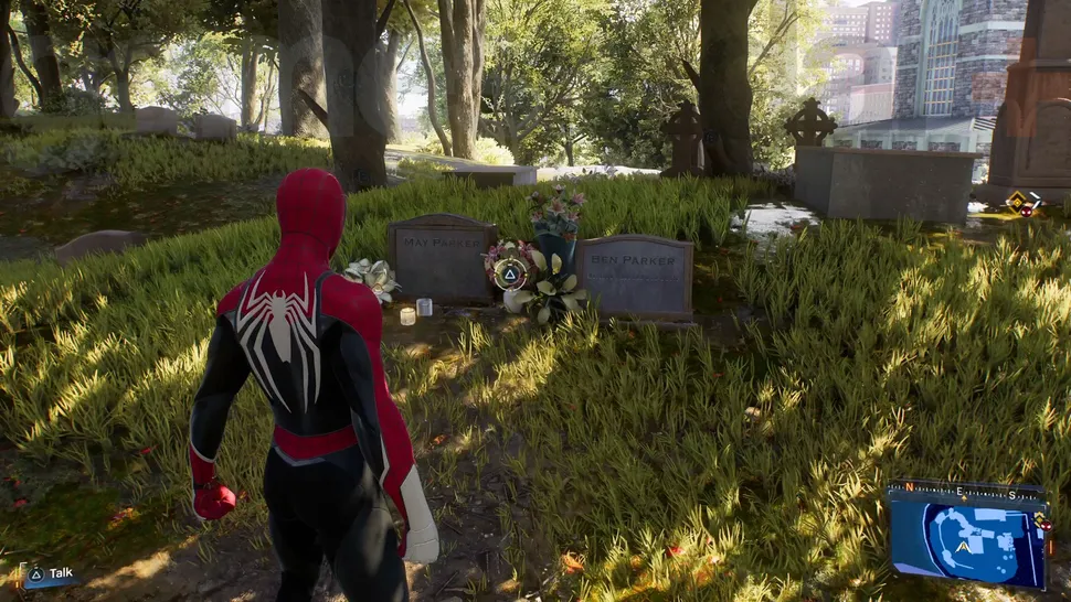 Человек-паук Марвел 2 — где посетить могилу тети Мэй