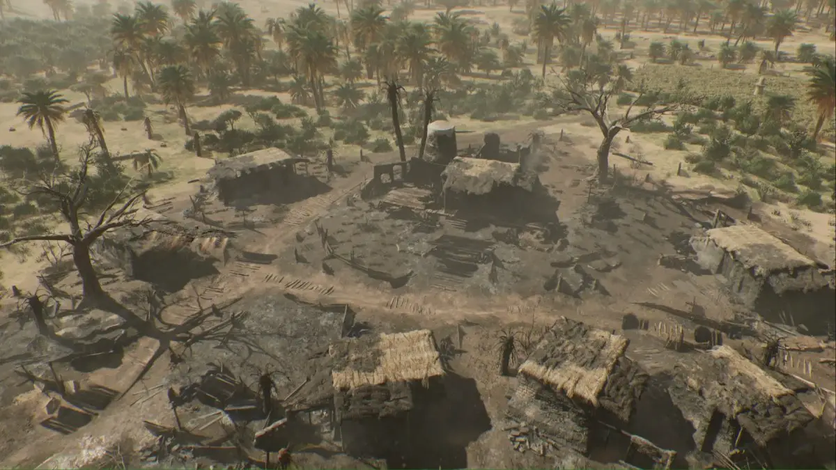 Assassins Creed Mirage Jarjarayah quemó cabañas de almacenamiento