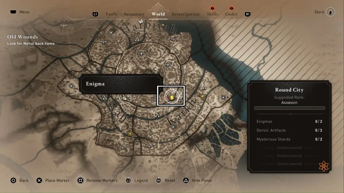 Assassin's Creed Mirage: basta premiare la soluzione dell'enigma