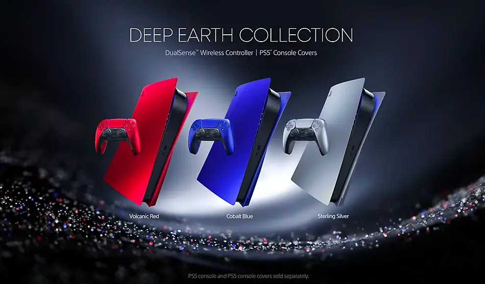 Novas cores terrosas profundas do PS5 estão disponíveis para encomenda