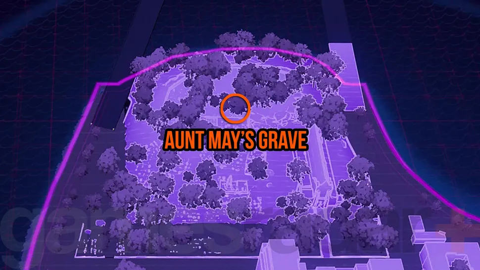 Человек-паук Марвел 2 — где посетить могилу тети Мэй