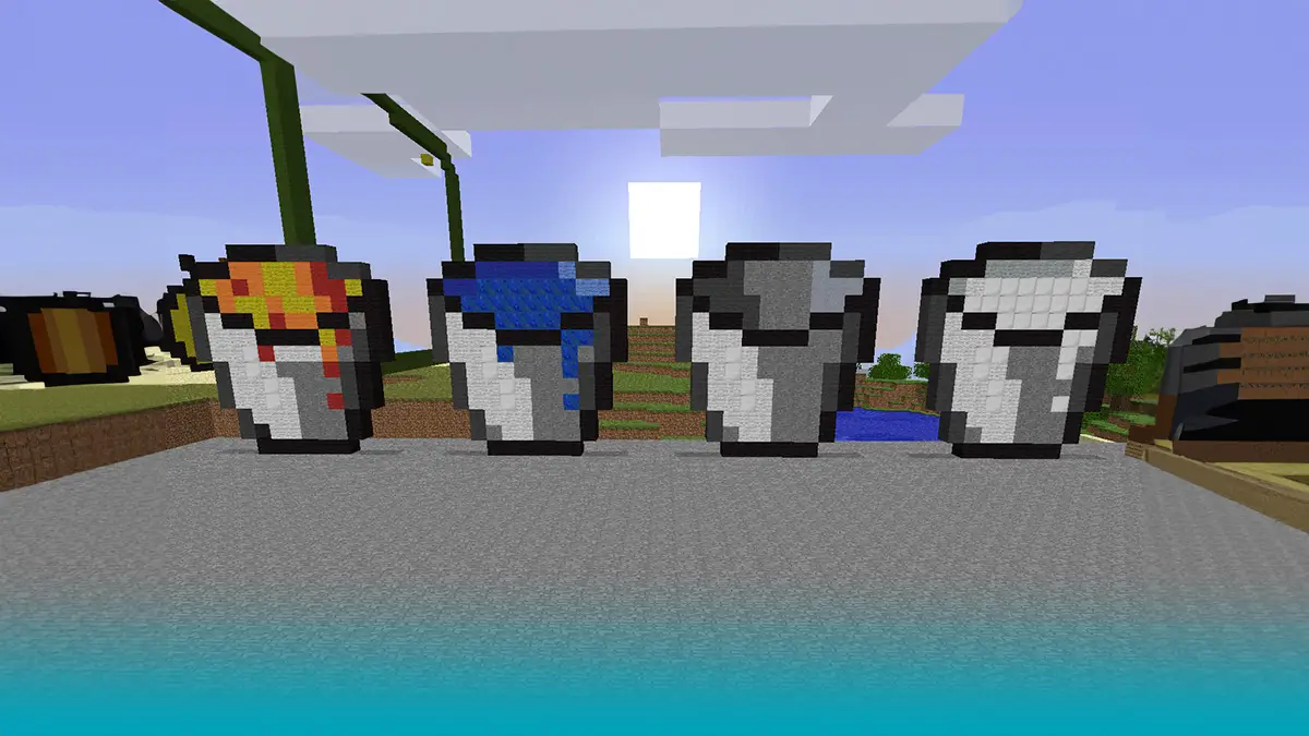 minecraft - how to make a bucket?