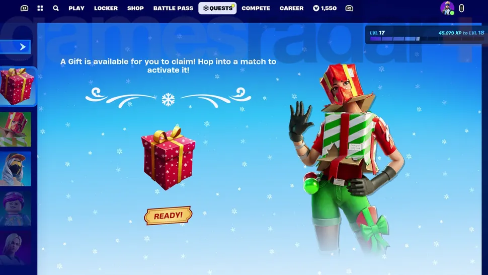 fortnite winterfest 2023 - gifts, quests and rewards announced!