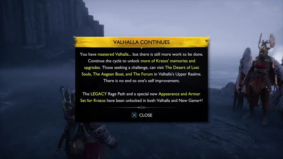 dieu de la guerre valhalla - comment débloquer les jeunes kratos ?