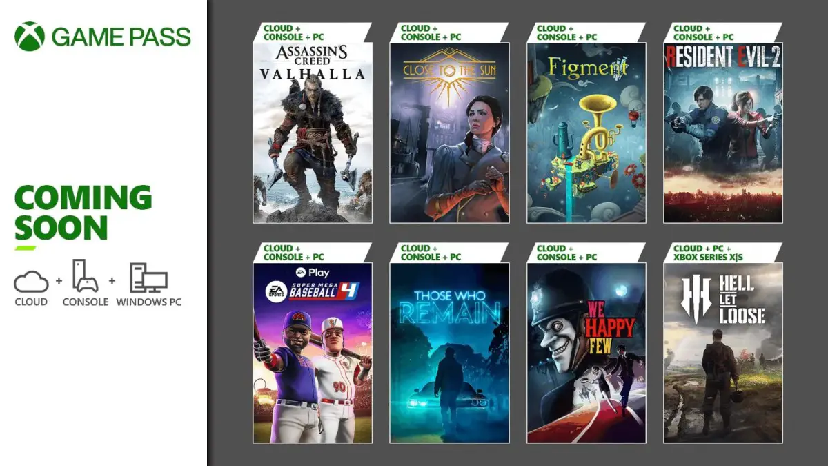 Nuevos juegos de Xbox Game Pass para enero de 2024