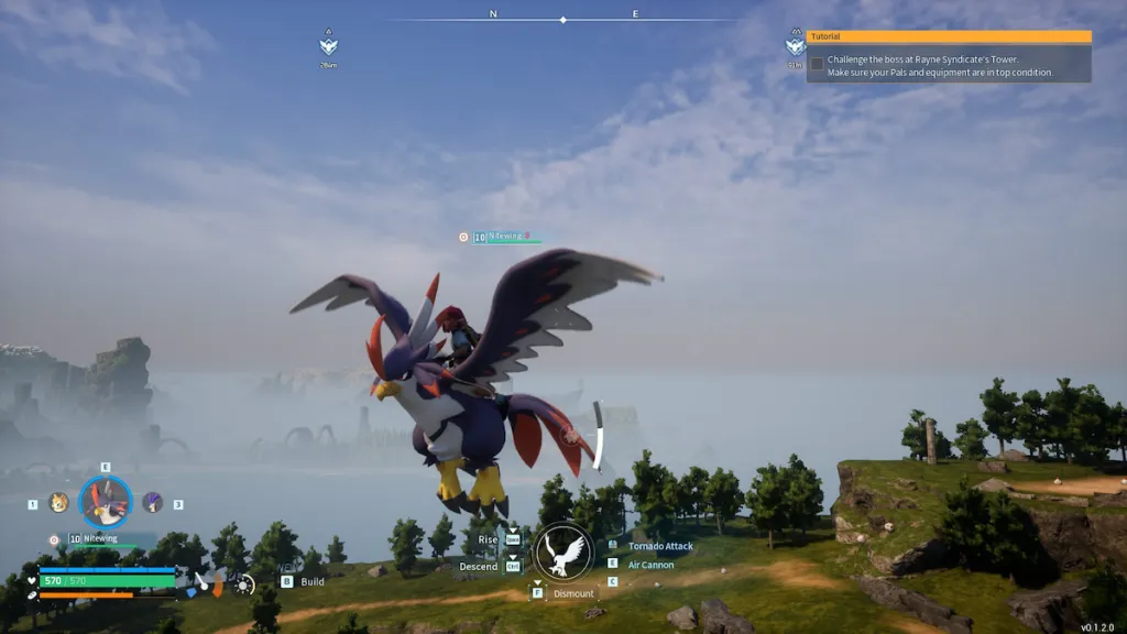 palworld - how to get a flying mount?